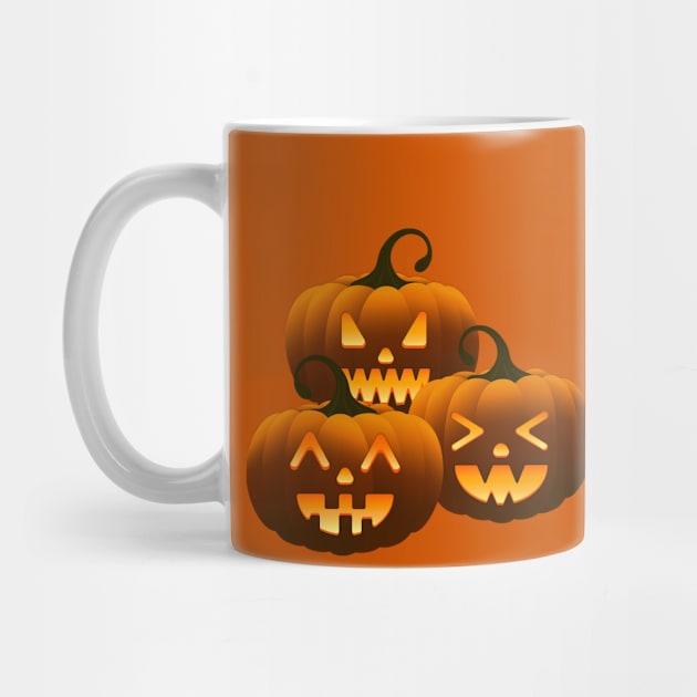 Halloween pumpkins by cat_in_slippers